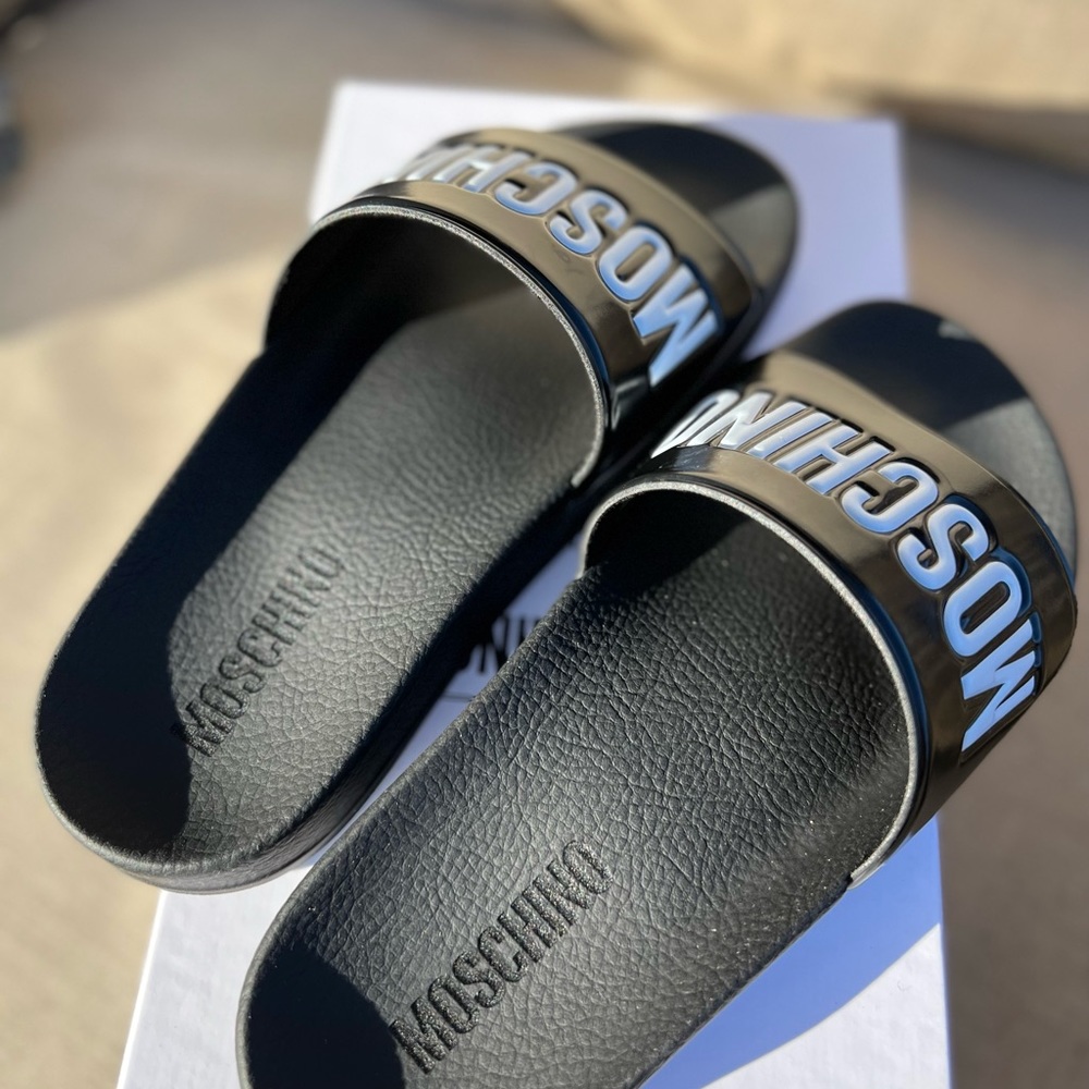Brand New Moschino Flat Sandals
